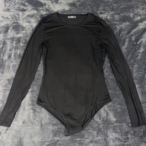 brand new never worn black shein bodysuit medium